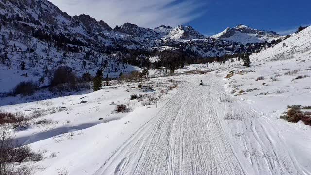 Betsy and I are out in the Ruby mountains in Nevada with skis strapped to #our snowmobiles. Just enough snow to make it work!
#lettheoutsidein #earnyourturns #rubymountains