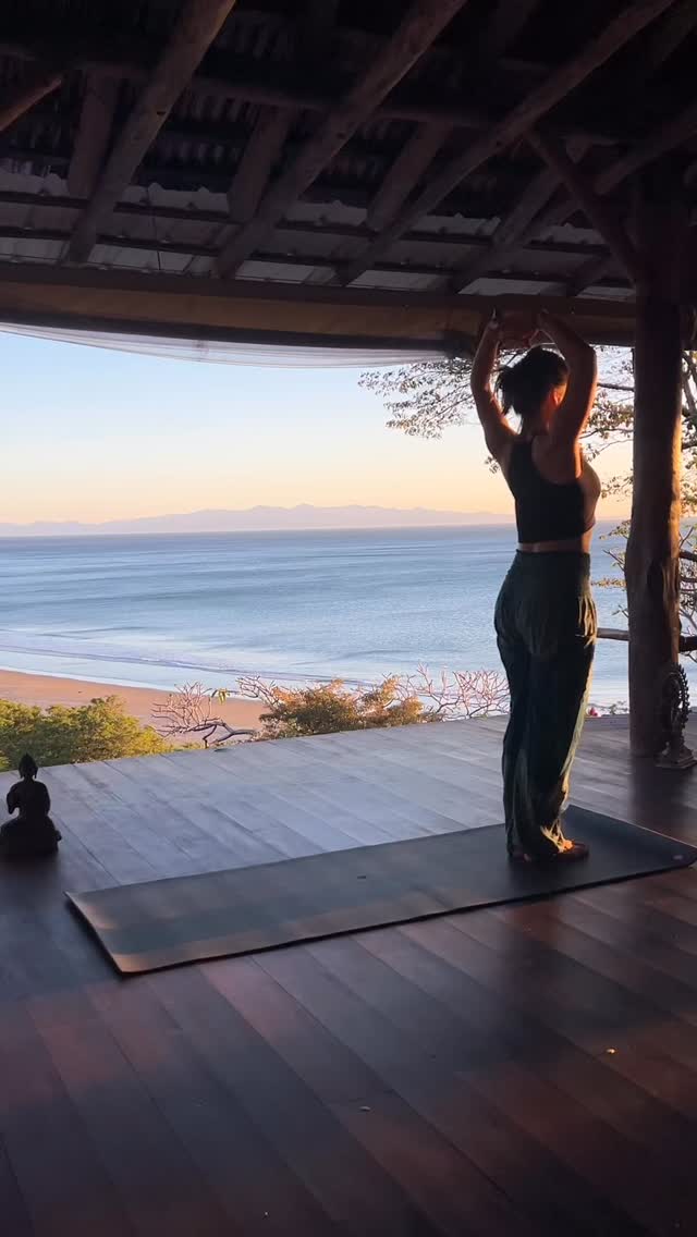 Freedom through movement is at the heart of how I like to teach.
I love to use the yoga asana practice as a way to help us get out of our heads and back into our bodies.
When movement is led by breath, something shifts. The nervous system settles, stored tension and energy begin to move, and you start to feel instead of overthinking.
In my classes, there’s always room to colour outside the lines. The shapes aren’t rigid or performative. They’re invitations. I like to offer guidance, but I also leave space for intuitive movement so you can start listening to how your body wants to move from moment to moment.
This is where the real reconnection happens. Not by trying to think your way there, but through the physical experience of moving, breathing, and sensing.
Over time, I believe this practice builds a deeper awareness, a greater sense of ease in your body, and a feeling of freedom that goes far beyond the mat.
So don’t be afraid to get weird with movement, to try something different, to stray from what others are doing, and move in a way that feels needed and authentic to you.
Hope to play together on the mat soon !
.
.
.
.
#MindfulMovement #EmbodiedYoga #somatic #IntuitiveYoga