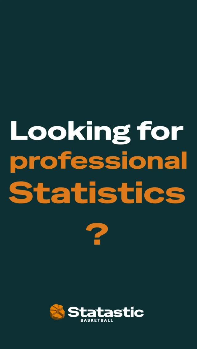 You want to track your team's performance?
Check out Statastic Basketball!
Easy recording leads to professional statistics!
statastic.info
#basketball #analyze #statistics #SportsAnalytics
