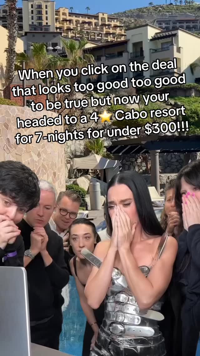 Yes you read that right $299 USD for 7-nights in Cabo!!
📆 March 21 - March 28
🛏️ Studio unit
Stay at Pueblo Bonito Sunset Beach Golf & Spa Resort with exclusive access to Quivira Los Cabos and overlooking the Pacific Ocean, this family-friendly, luxury resort is blissfully secluded on a private coastal bluff.
The prime location offers both tranquility and convenient access to the vibrant downtown corridor of Cabo San Lucas. Honored in the 2025 Condé Nast Traveler Readers’ Choice Awards as one of the “Top 20 Resorts in Western Mexico,” Sunset Beach features an array of restaurants and the award-winning Armonia Spa
#loscabos #luxuryresort #mexico #traveldeals #springbreak