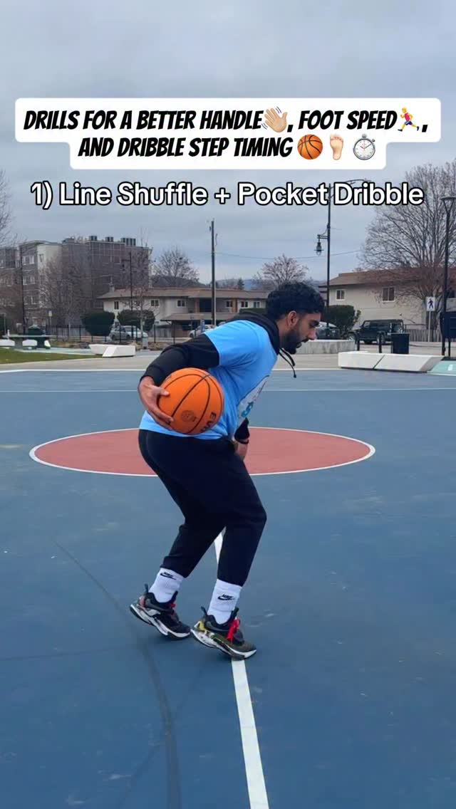 Drills for a better handle, foot speed, and dribble step timing!🏀🔥🔥🔥
#basketballtraining #basketballdrills #ballhandlingdrills #handles #basketballworkout