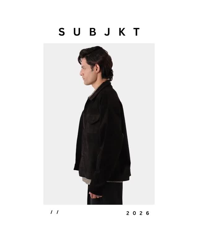 Stone Corduroy Jacket
Outlast'26
Live now
www.subjkt.in