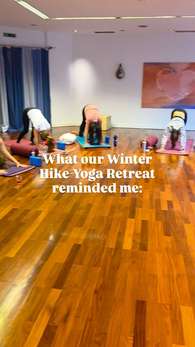 What the Winter Hike-Yoga Retreat reminded me:
Women are incredibly strong. But strength doesn't mean doing it alone.
Without support, it's so hard to get out of fight, flight, or freeze mode. We need community. We need space to breathe. We need permission to rest.
Watching the women at this retreat connect and share so openly was everything. The group had this beautiful, relaxed energy where everyone could just be themselves.
Every woman who came needed that weekend.
You could see it in how they arrived and how they left. Clearer. More grounded. Restored.
This is what happens when we create intentional space for rest, movement, and genuine connection.
💛If you felt something reading this, hold September 26th. Same mountains. Different hike. Same transformation.
💌Details coming soon. Your future self will thank you.
#Hikeyogaretreattegernsee