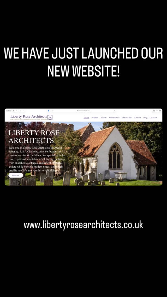 We have just launched our new website!!
I incorporated Liberty Rose Architects Ltd. in 2020, and since then I have not properly updated my website. So I put some time aside over Christmas and developed the new website. I have worked on over 100 projects in the last 6 years and I am lucky to be very busy with most of my work coming through word and mouth, and recommendations! However I do believe having an online presence is important and gives the business a space to showcase our work.
#conservationarchitect #libertyrosearchitects #newwebsite #historicbuildings