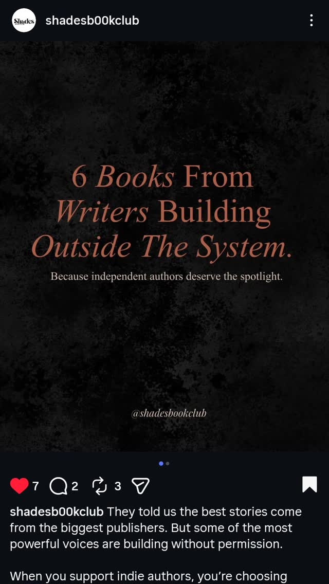 I am so grateful for the shout-out from @shadesb00kclub. This is such an honor. Look at God!
Finding Peace Within My Story of Truth and Triumph
Get your copy everywhere books are sold.
#dvsurvivor💜 #walkinginfaith #womenempowerment