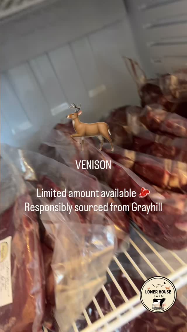 ✨Farm shop special ✨ - 🦌Venison 🦌- responsibly managed fallow deer venison from our local woods, at Grayhill then professionally butchered by local butchers in Abergavenny.
Packaged, now labelled and ready to go.
Had some for lunch and it’s absolutely delicious - so tender and amazing to know exactly where it’s come from!
🥩loin fillets
🥩steaks
🥩roasting joints
🥩mince
🥩diced
Limited amount available. Please message or pop into the shop if you’d like some.
#lowerhousefarmwales #venison #gamemeat #farmshop
