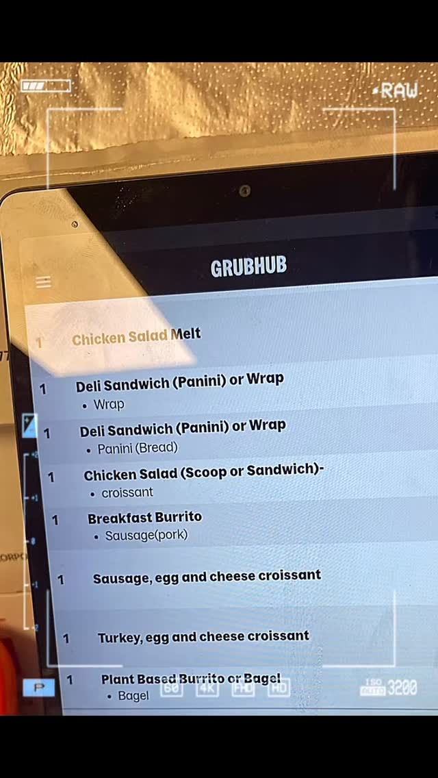 @grubhub said hold up!!! Let me make you busier. Let’s goooo! S/o to Nate @syscofoodie and all our partners. @aliciascoffeellc
