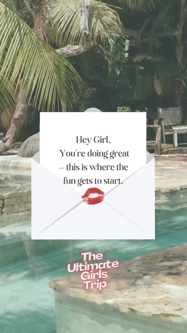 This is where the fun gets to start!
If you’re on the waitlist for the Spring Ultimate Girls Trip… keep an eye on your inbox. If you aren’t on the waitlist, run, don’t walk!!
�Tomorrow, we’re dropping something just for you.
A little Valentine’s Day reward for being ready before the rest 💌
#proofitspossiblepodcast #ultimategirlstrip #jamiefrancis #daylesheehanbritton