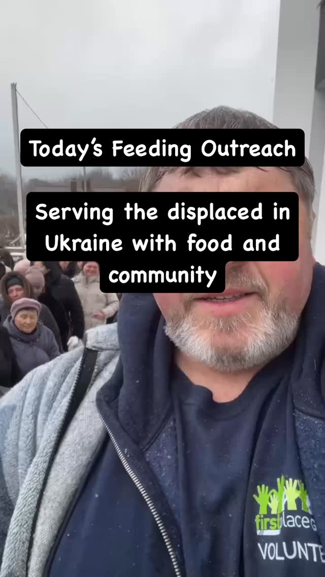 We’re continuing to feed the hungry, the displaced, and the broken. What a great way for our partners in Kremenets to share the life of Christ with such faithfulness. #missionpartners #community #partnership #compassion #feedingfamilies