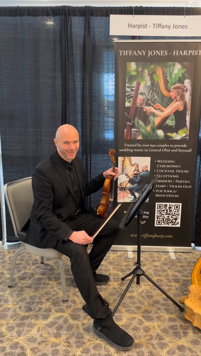 What a day 🤍
So grateful for an incredible wedding show here in Columbus! I loved getting to wear both hats - playing harp alongside my husband on violin 🎻✨ and sharing Tiff’s Mini Cakes with display cakes + mini cupcake samples. 🧁
Thank you to every couple, family member, and fellow vendor who stopped by, listened, tasted, chatted, and complemented us! Days like this remind me why I adore being part of the wedding community 🥰
If we met today, thank you for making it such a huge success!
#ColumbusWeddings #ColumbusWeddingVendors
#WeddingMusic #CeremonyMusic
#WeddingDesserts #MiniCakes #WeddingCakes #WeddingCupcakes
#TiffsMiniCakes #TiffanyHarpist
#EngagedColumbus #OhioWeddings