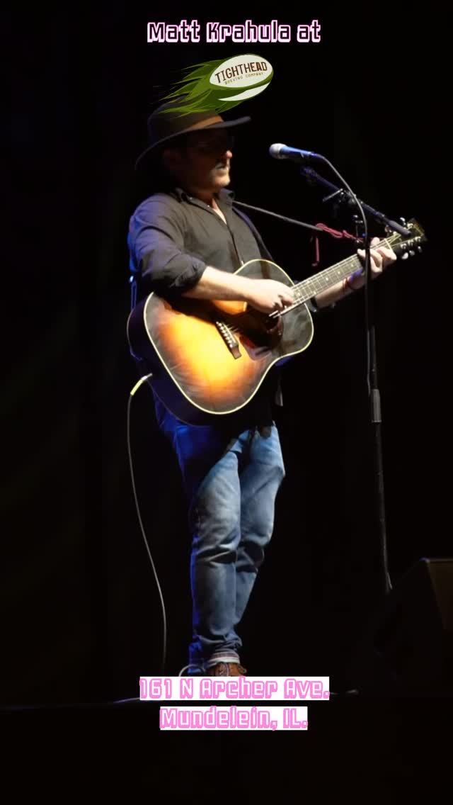 Plans for Valentine’s Day? Come by Tighthead Brewing from 7pm-10 for some music and craft beers. Bring your Valentine or maybe find a new one. Hope to see you all there!
#livemusic #mundelein #midwest #illinois #folkrock