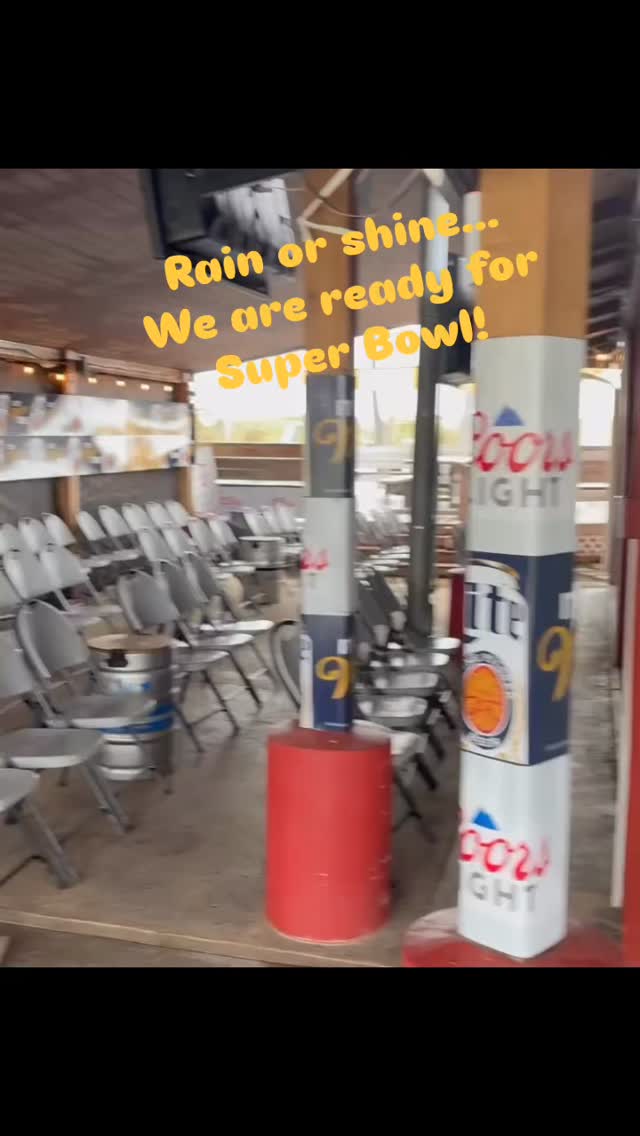 We are preparing for the inclement weather & are determined to continue the tradition of throwing the biggest Super Bowl potluck in Oahu!
Rain or shine… we got you covered-
Literally 🤣 🌧️🌦️. Doors open at 10am.