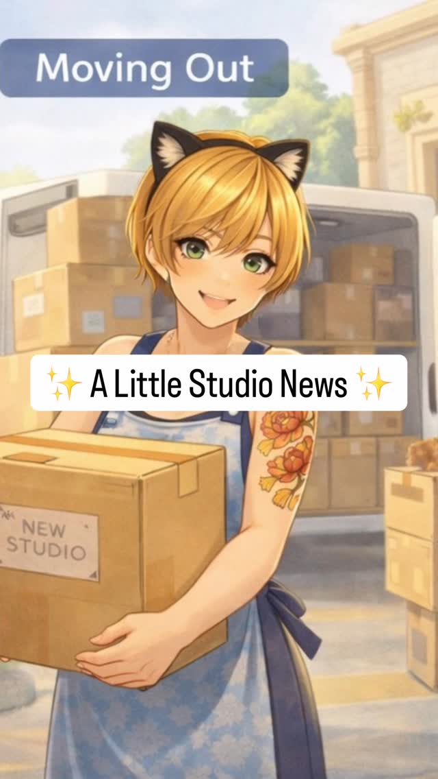 ✨ A Little Studio News ✨
Over the next 4 weeks, I’ll be moving Happy Cat Pottery into a new studio space!
There may be a bit of beautiful chaos while I pack, lift, sort, and settle in — but I’ll be sharing the journey as we go.
New space. Fresh light. Same heart. 💛
Stay tuned!
#slabbuiltceramics #slabbuiltceramics #catsofinstagram #tutorial #idahome