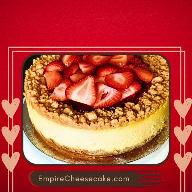 Hellooooo, Denver! 😍VALENTINE'S DAY IS APPROACHING!
If someone that you care about is a cheesecake lover, then treat them to something that they'll never forget -- a homemade, artisanal Empire Cheesecake! 😍💖💖
We offer the standard size as well as personal, mini cheesecakes! Each one is made fresh by our Chef, Ron, from the freshest ingredients -- no junk or preservatives!
NOTE: because everything made-to-order, we ask that you order at least 24-48 hours in advance. 🙏
Orders yours today: EmpireCheesecake.com