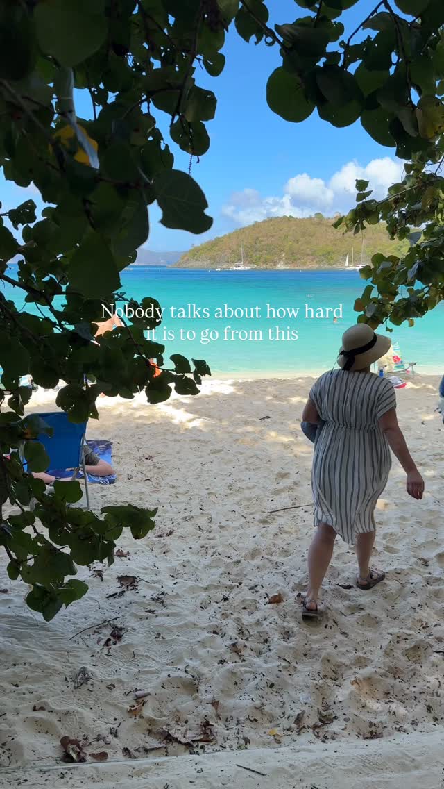 From colorful barefoot beach days and belly laughs…to me, my laptop, and a millennial gray wall 😂
The re-entry is real.
But, this “boring” part is where the magic actually gets built.✨
Working from my couch today so we can be back in the sunshine together soon.
Worth it. Every time. ☀️
P.S. If you’ve been craving adventure & connection:
🏕️Lakeside summer retreat launches Friday.
🌞Sunwoven 2027 opens March 1st.
#nurturedretreats #womensretreats #retreatlife #stjohnusvi #retreatBTS
Women’s Retreat • St. John USVI • Retreat Host • Wellness Travel • Connection • Adventure • For The Girls