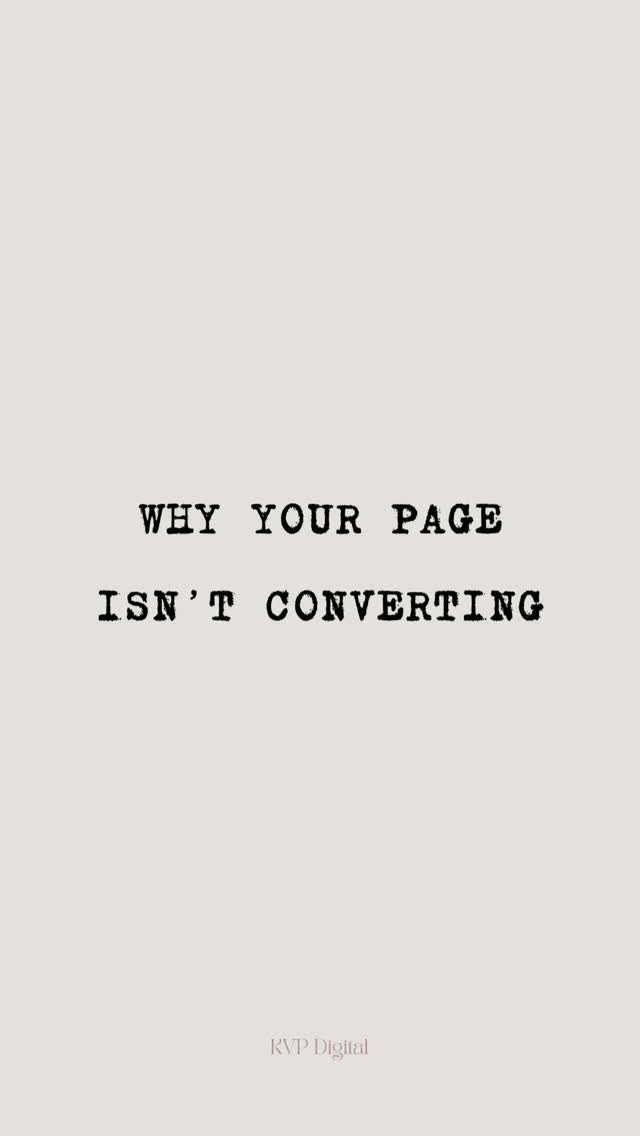 If your page looks good but isn’t converting, this is why.
No direction. No consistency. No clear message. No management.
Let’s fix it before you lose another customer.
DM us “MANAGEMENT”