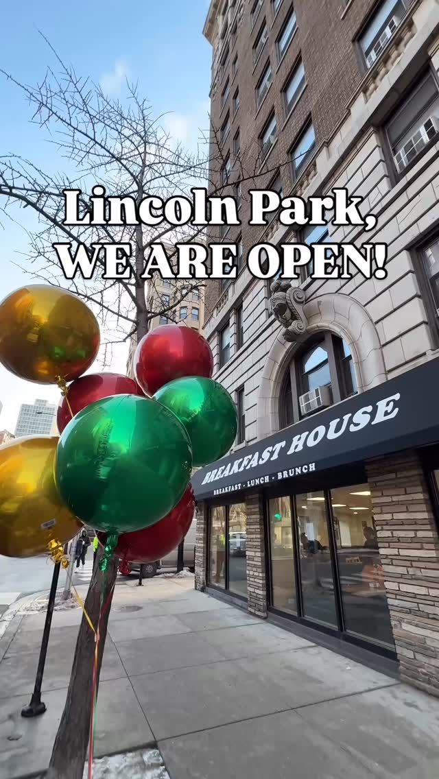 Lincoln Park, weโre officially OPEN ๐
Come see us today! Weโre serving breakfast and brunch until 2:30 PM. Canโt wait to welcome you in ๐ฅโ๏ธ
#chicago #licolnpark #chicagofood
