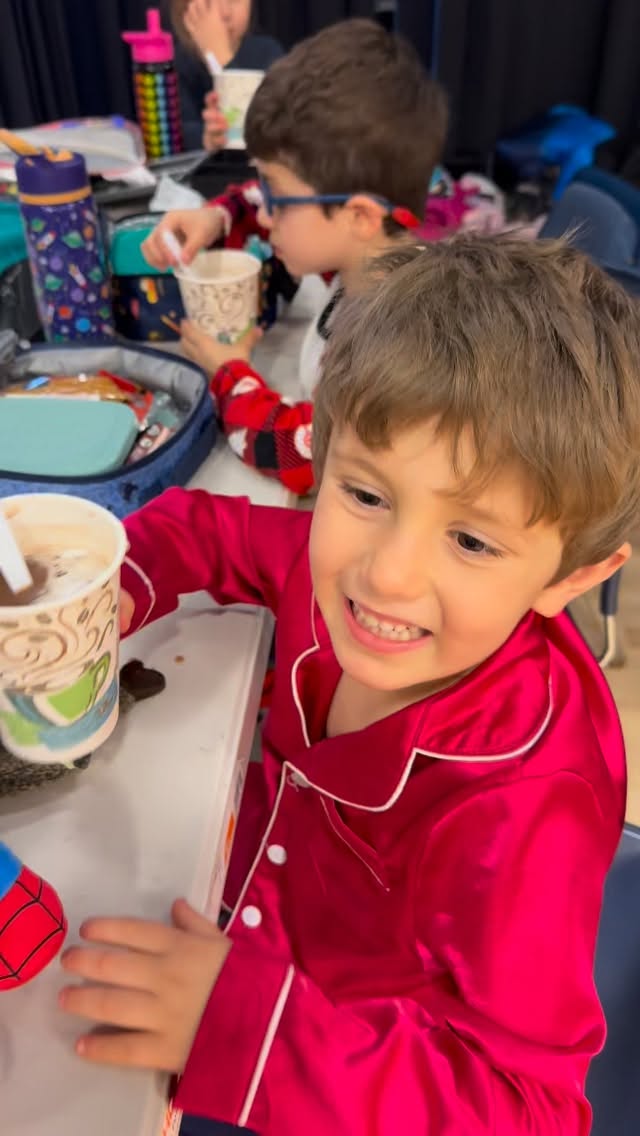 It was PJ Day at our Winter Break Chill Zone today for grades K-3. What better way to celebrate than with hot chocolate?!
Disclaimer: All kids had marshmallows before the start of this reel, no marshmallows were left behind. ๐
