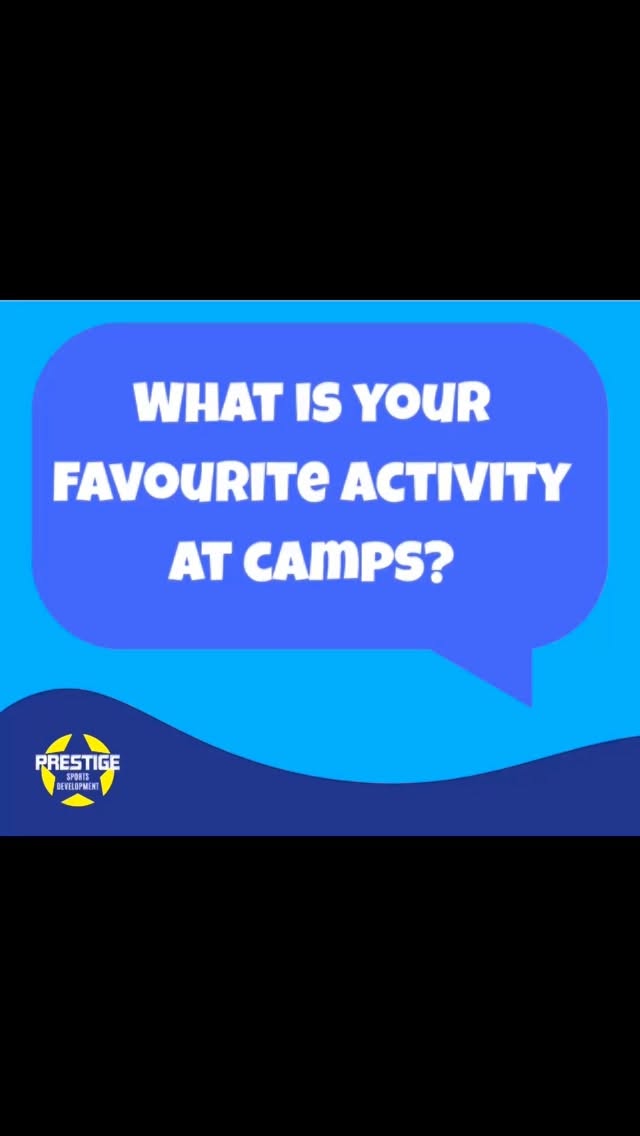 We asked the kids their favourite part of campโฆ and the answers did not disappoint! ๐
โฝ Football
๐ Basketball
๐ค Making new friends
What was your childโs favourite? ๐
๐ต๐