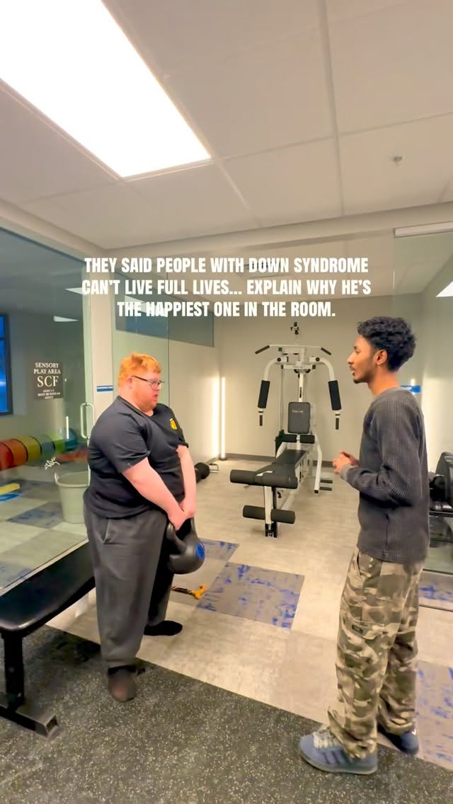 he walks in smiling. he hypes everyone up. he loves harder than most people ever will.
don’t confuse diagnosis with limitation. joy like this? that’s strength.
#downsyndromeawareness #inclusionmatters #differentnotless #spreadkindness #goodstuff