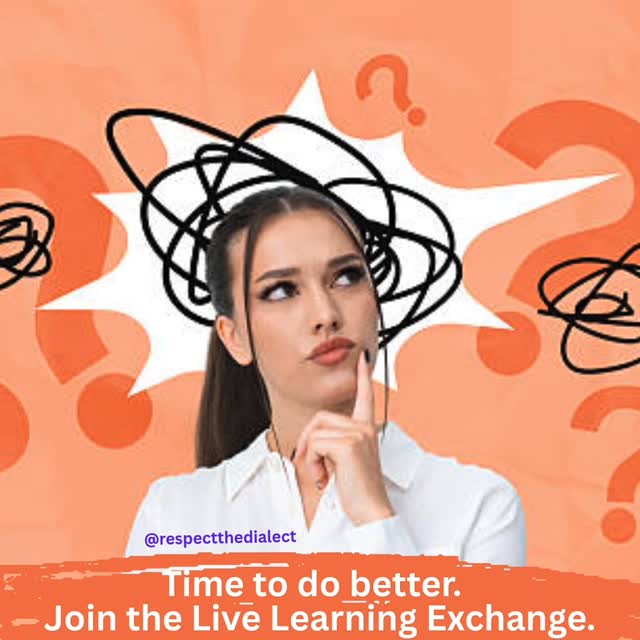 SLPs, let’s be honest for a sec
Have you ever asked yourself:
• I don’t speak their primary language… how can I assess?
• Where do I even find info about the features of that language?
• Is this an error… or a difference?
• Shouldn’t we just focus on English?
• What if the parents only use the heritage language sometimes?
You’re not alone. These are the types of questions we’re unpacking.
I’m leading a Live Learning Exchange grounded in Building a Better Diagnostic Framework for Multilingual Students. This one is special: it’s the first time ASHA has paired an on-demand course with a live, interactive exchange, and I’m honored to hold this space with y’all.
🗓 Feb 18, 2026
⏰ 4:00–5:00 PM ET
📍 Live on Zoom (no recording—just real talk + community)
🕛 Register by noon (ET) on 2/18
🔗 https://tinyurl.com/yc2ea32p
Completion of the async course is recommended, not required.
Time to do better.
Join the live learning exchange.
Note: This course is hosted on ASHA’s Learning Pass platform, which requires a separate subscription in addition to annual dues. I do not control or endorse ASHA’s pricing model. For those who already have access, the course offers tools for equitable, culturally responsive assessment. For those without a Learning Pass, I offer comparable learning opportunities through my own platforms. Learn more at www.dlhearn.net
#MultilingualLearners #SLPCommunity #EquityInEducation #LiveLearning #respectthedialect
theculturewespeak