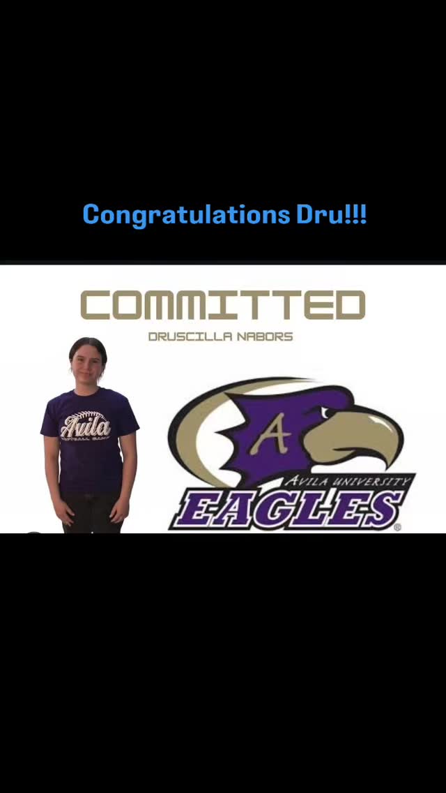 Huge congratulations to Dru Nabors...huge accomplishment and we are very proud of her!! Continue to work hard!!
#gym #athlete #softball #collegelife #thursday