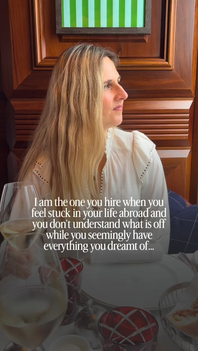 Scary decisions, lack of honesty, lost confidence, missing a direction hold you back from stepping in the next chapter of your life. And still you know that where you are isn’t your long term place.
A change doesn’t have to last months!
I have been working with 1000 plus expats with 48 nationalities while living abroad myself and exactly know how it feels to have everything and still feel stuck! And this is why expats for 20 years choose to work with me.
#expatcoach #onlinetherapy #expatlife