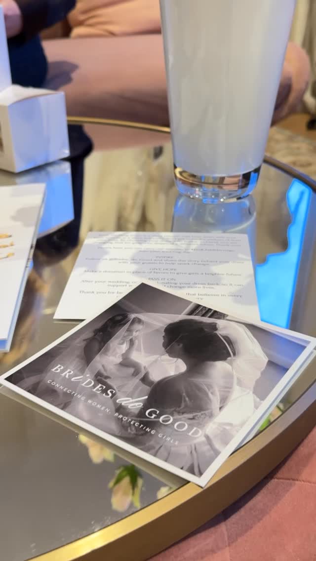 Did you know your wedding day can have double the impact?
Luminary Bakery and Brides Do Good are coming together this February, combining our missions to empower women and girls and to offer brides a more meaningful (and delicious) journey down the aisle.
For one month only, Brides Do Good brides can taste a little Luminary magic and enjoy exclusive in store perks, including the chance to discover Luminary Bakery’s full flavour collection.
And the love goes both ways. Luminary Bakery clients will also receive 20% off their dream dress when purchasing one of Luminary’s wedding cakes.
Choose a wedding that gives back. Book your appointment this February and be part of a truly sweet month.