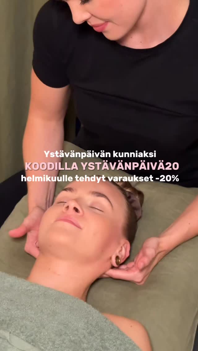 Ystävänpäivä alennuskoodi 💕
Tulevan ystävänpäivän kunniaksi koodilla: YSTÄVÄNPÄIVÄ20 saat -20% alennuksen helmikuulle tehdyistä varauksista 😍 Kirjoita koodi ajanvarauksen lisätietietoihin☺️
Käynnin yhteydessä pääset viidellä eurolla palautumaan CTN:n kompressiolahkeisiin sekä käyttämään lihashuoltovasaraa 🤩
Kompressiolahkeet vähentävät lihasten arkuutta ja väsymystä, edistävät verenkiertoa, vähentävät turvotusta sekä edistävät rentoutumista ja palautumista!
Varaa aikasi nopeasti osoitteesta: naprawealth.fi/ajanvaraus!
Nähdään vastaanotolla 🫶🏻
#ystävänpäivä #alennuskoodi