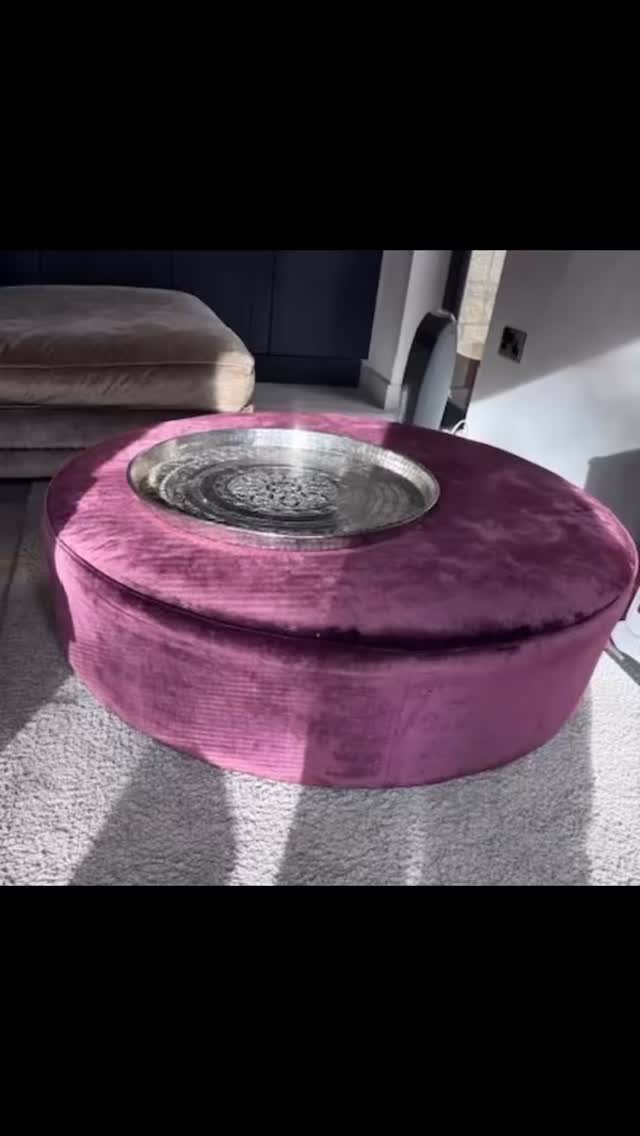 #bespokeupholstery #linwoodfabrics #footstools