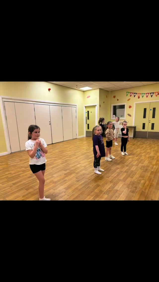 Tonight’s dance and drama sessions. The young people are all getting ready for our big performance in April at the theatre.