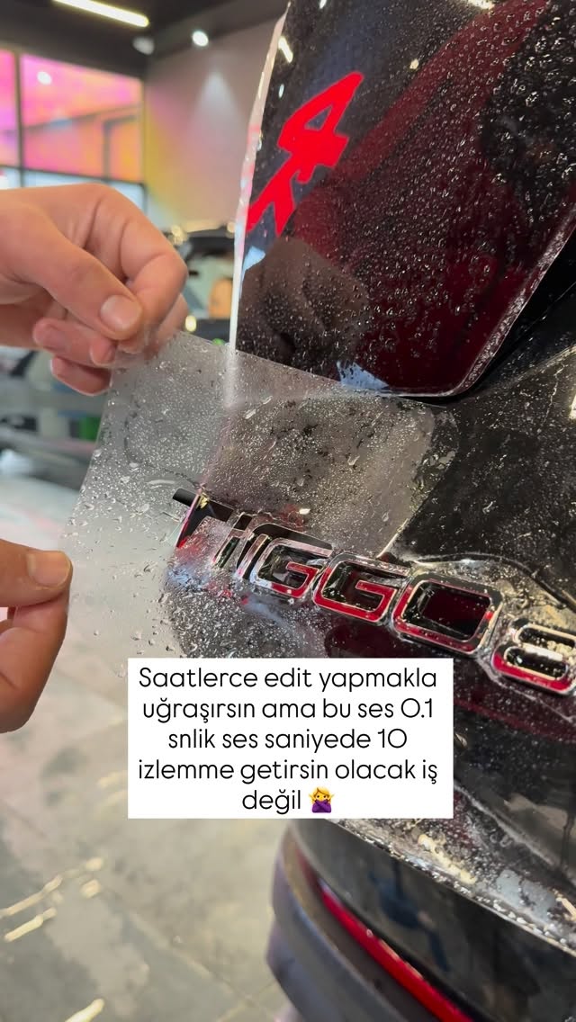 Olacak iş değil. İzlenmeyi beraber takip edelim ama. 🎩 #detailing #kesfet #buyukcekmece #beylikdüzü