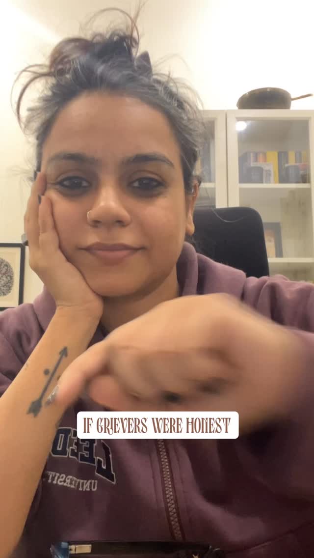 We try… And sometimes we succeed and sometimes we fail! Social settings, even if they are with our closest people take on a different hue once grief is in the picture. Sometimes we have the capacity and sometimes we don’t. And it is quite unpredictable. Many times we are unable to recognise that sometime is off till we’ve had a reaction. We get to learn and try things differently.
Take your time. Learn as much as you can about your grief. Almost as if it’s an intimate relationship. Because it it.
Lots of love,
Maitreyi 💜✨