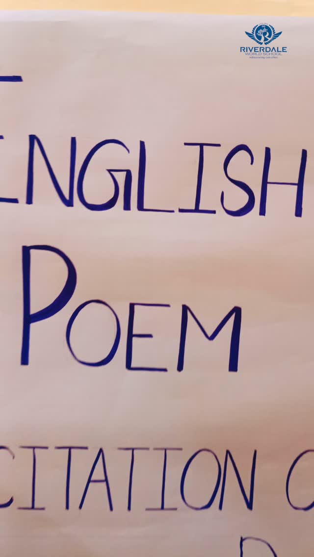 English Poem Recitation | Republic Day 🇮🇳
Our young learners of Classes 1–2 at RWS confidently presented English poems on the occasion of Republic Day, expressing patriotism, clarity of thought, and early oratory skills.
#RWS #RepublicDayCelebration #EnglishPoemRecitation
#Class1 #Class2 #YoungSpeakers #LittleOrators
#ConfidenceBuilding #PatrioticSpirit #EarlyYearsLearning