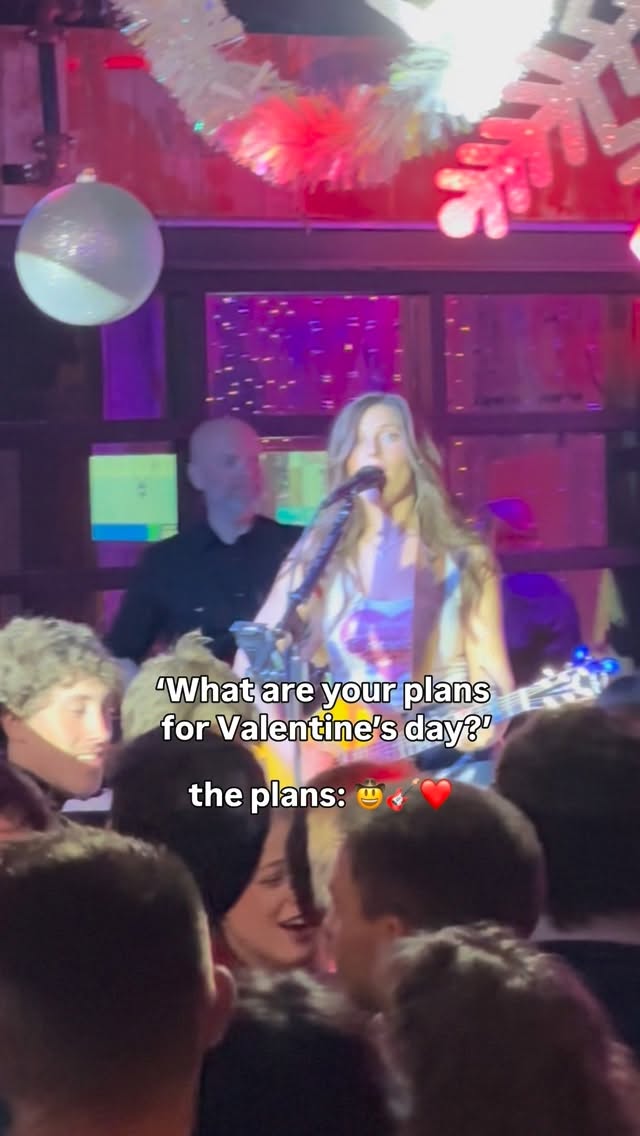 Could be your plans too 😉❤️ SATURDAY NIGHT aka Valentines Day, come hang out with me @nickyosrodeo from 11PM-1:30AM (full band show)
We’re gonna sing. We’re gonna dance. Y’all- we are gonna HONKY TONK!!! I’ll see ya there 😘
#charlotte #countrymusic #countryartist