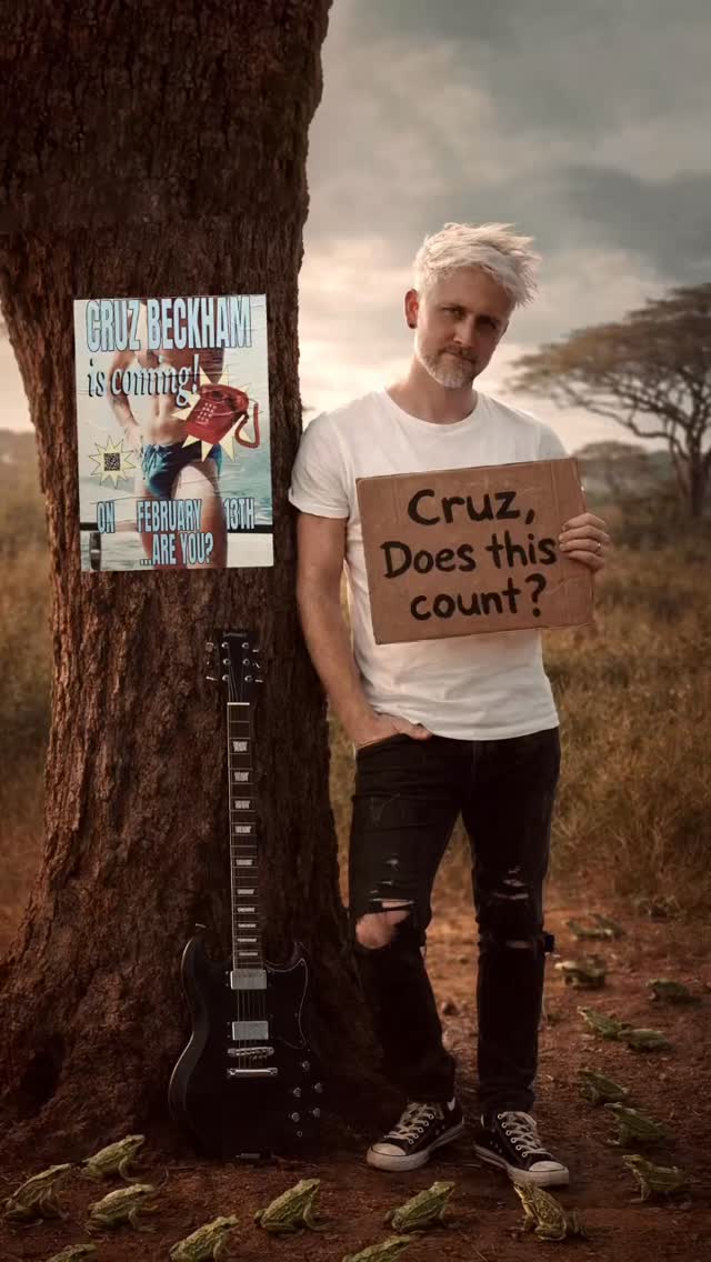 Cruz… Does this count mate? 🔥🐸
@cruzbeckham #cruzbeckham #lickthetip