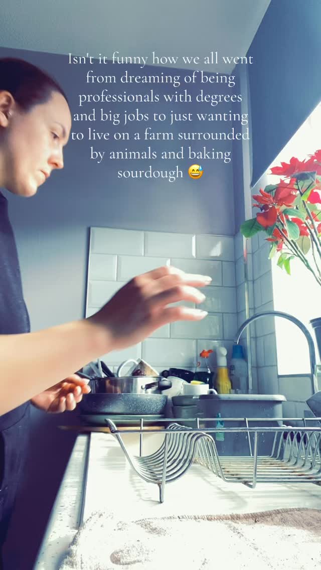 When did we all start wanting chickens instead of promotions 🐓 #softlife #cottagecore #slowliving #redifiningsuccess