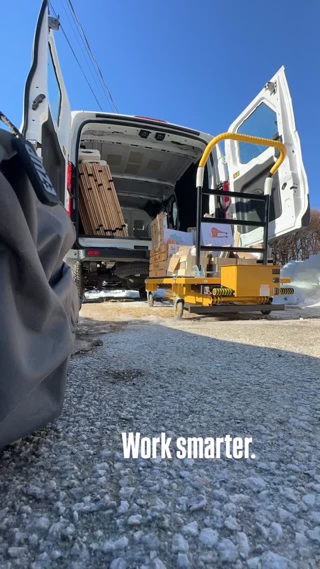 New toys all around! Should make loading and unloading easier.