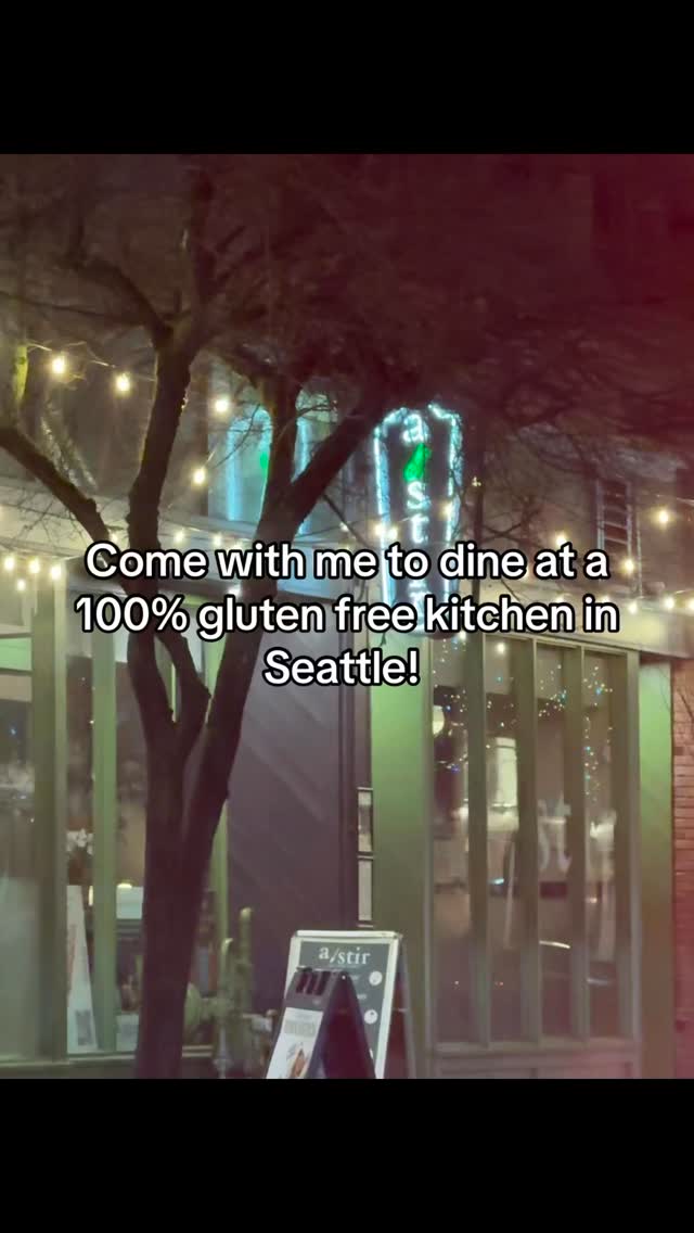 A stir in Seattle was sooo good! I canโt wait to come back! @glutenfree.figapp helps me soo much when it comes to eating out!! Now I can find places that I trust and have been verified! #seattletiktok #celiacdisease #invisibleillness #figpartner #celiactiktok