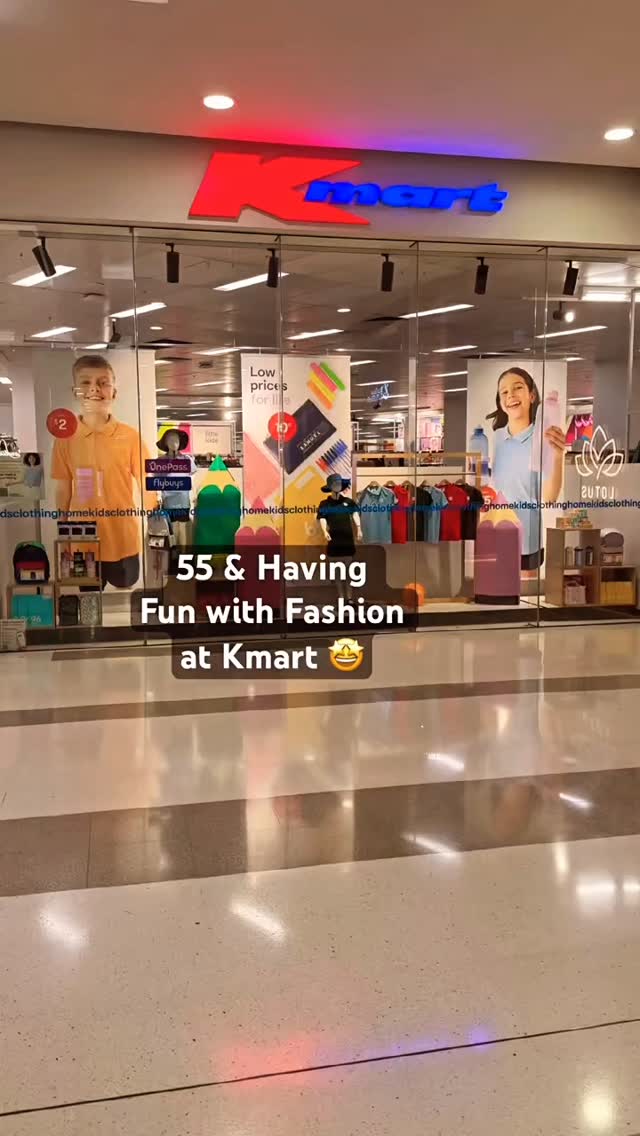 I have been challenging myself at 55 to get out of my uniform of black top and blue jeans and try new ideas and fashion. My community has been incredible with suggestions and support and I am also doing this challenge to show you that it's never to late or you're never to old to try new things - whatever that might be for you. Have fun, be a little wild and embrace those things that you love.
The full video is here: https://youtu.be/s2_CpgNZbhk
#kmart #kmartaus #kmartfashion