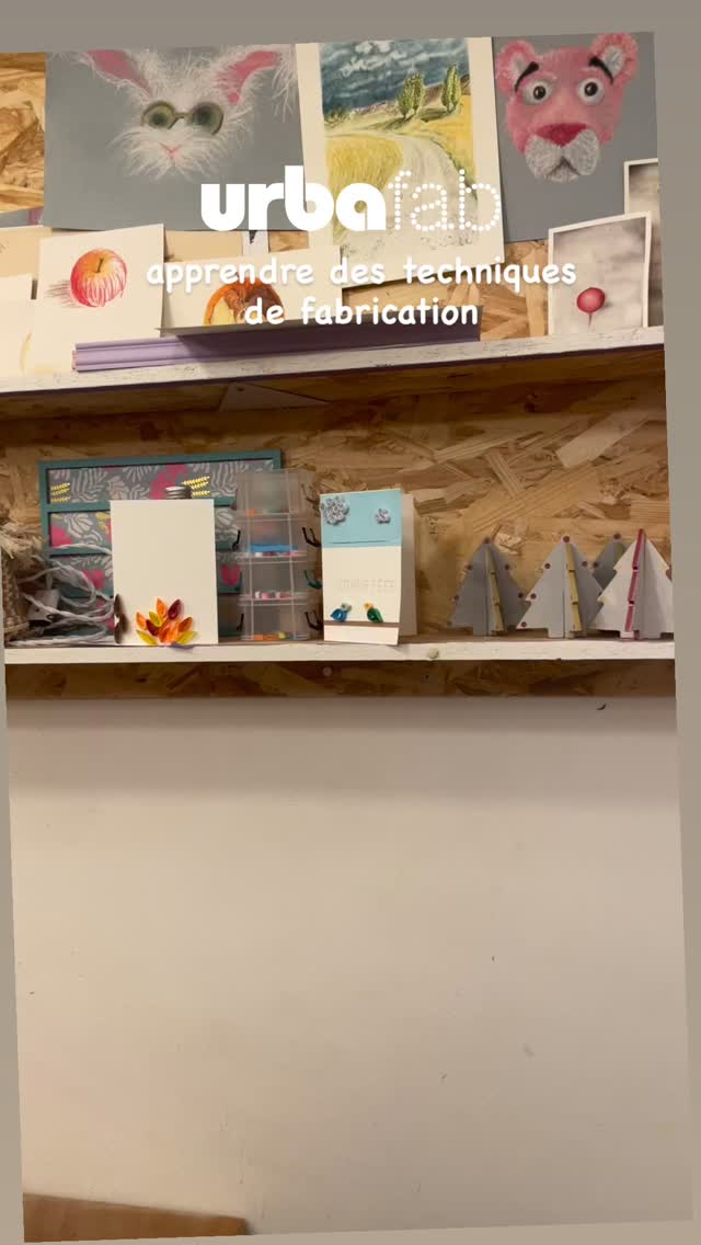 Apprendre ensemble à créer, travailler des matières et provoquer une émotion 🤩
#urbafab #loisircreatif #paperartwork #ateliercreatif #kids