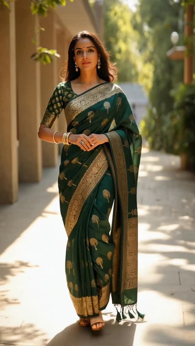 A Symphony in Green and Gold
Resplendent in lush green hues and illuminated by the subtle glimmer of intricate Gold Zari, this SutaKnot sari defines timeless grace.
The magic lies in the contrast: the regal sheen of the traditional Banarasi motifs woven against the cool, breathable texture of pure cotton.
Perfect for a summer event!
#SutaKnot #CottonBanarasi #GreenSaree #ZariWork #IndianTextiles TimelessElegance HandloomLove