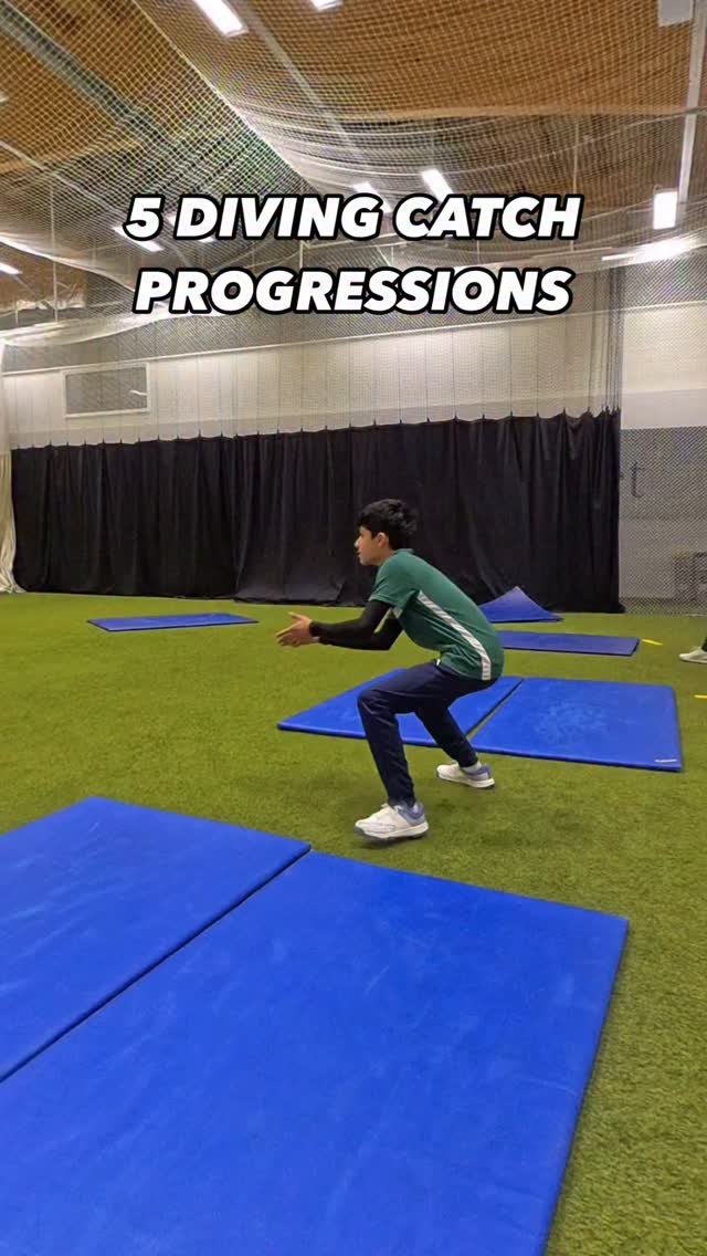 DIVING CATCH PROGRESSIONS ✅
If you’re looking to create a real transfer of technique and skill into the outfield, minimise the use of crash mats and place an emphasis of technical competence.
Here are just a few progressions to help players safely and effectively access difficult chances, square of the wicket.
#fielding #cricket #athletic #catching #catch #square #progression #speed #technique