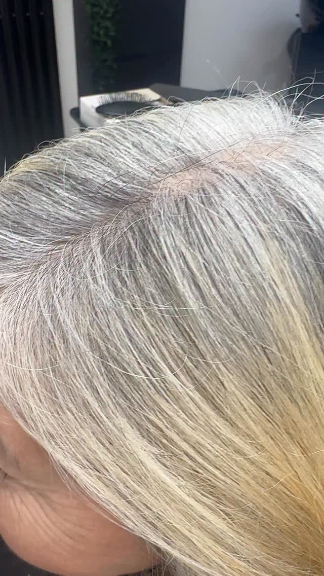 Highlights will not blend your greys ā
My client loved her root colour but was never happy with the ends or the harsh regrowth!
The yellowy tones were harsh on her complexion and the constant colouring was damaging her hair⦠so she booked a FreedomBlendĀ®ļø journey ā¦
Youāre not getting the results because youāre not actually having the correct technique!
Iām Toni a grey blending specialist based in Pontefract West Yorkshire and I work based around a 6-9 month journey to finally get rid of the harsh roots & brassy colour!
If youāre sick of the constant cycle and want real results comment āFREEDOMā Iāll send you the link to my grey blending application and letās start your journey to the hair you love!