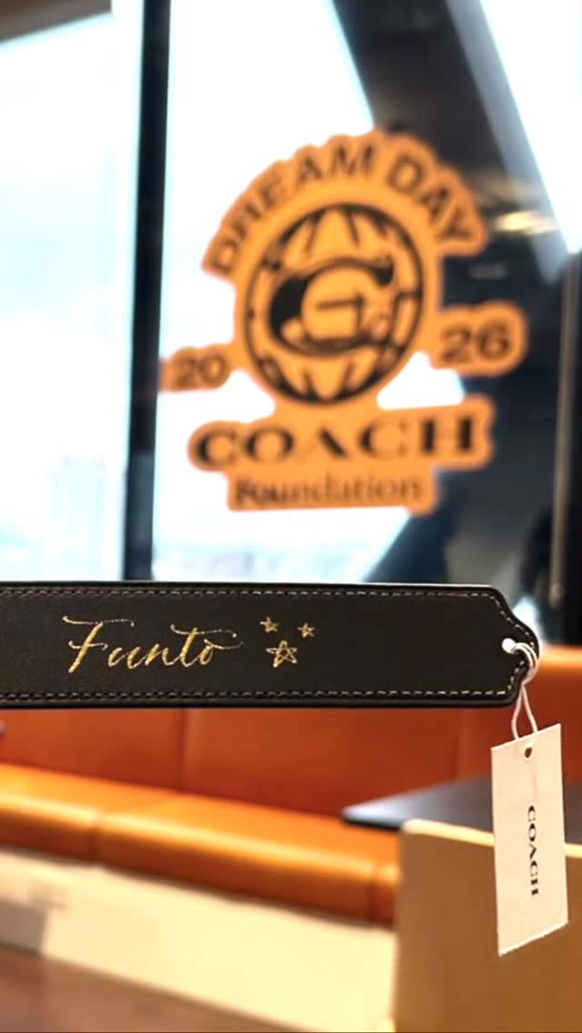 We were in Paddington today for Coach ‘Dream Day’ with students from SEO London.
After their mentoring and workshops, we hand-lettered hangtags with each student’s name as a keepsake of the day. We met students considering futures in business, marketing, creative industries and more, all at the start of their next chapter. The hangtags became little markers of the day: conversations had, advice gathered and confidence growing.
Coach invest back to the community, and we were very glad to play a small part in it.
@coach #Mentorship #Handwritten #Calligraphy #Personalisation