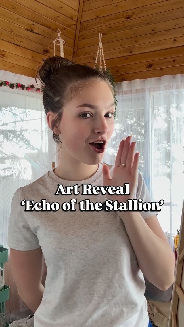 Art Reveal
‘Echo of the Stallion’
💜🌸🔮🐴
For my horse lovers🫶
This is my 3rd horse painting, and not gonna lie.. it was just as hard as the first one. Horses have always been tricky for me to paint, but that almost makes me enjoy the experience more? My paintings are always based on feeling, but horses for me will always require a little more thought💗
PRINTS COMING SOON!
Website🌷👉 NatalieCarmella.com (link in bio)
-
#horsepainting #artistsofinstagram #acrylicabstractpainting #horseofinstagram #wildlifeartist