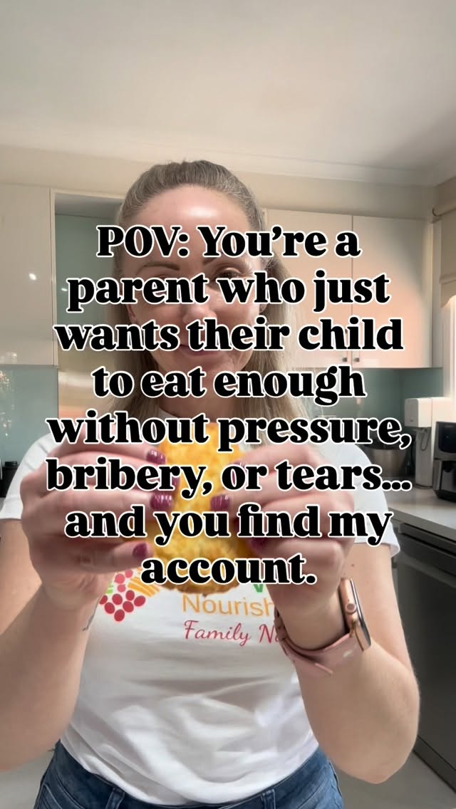 If this is you… you’re in the right place ❤️
So many parents come here because they’re not looking for perfect eating — they just want their child to eat enough without:
❌ pressure
❌ bribery
❌ tears at the table
That’s exactly what I help with.
I’m Tracy, a paediatric nutritionist and feeding therapist, and my work focuses on:
✅ reducing mealtime stress
✅ supporting intake and growth first
✅ building confidence with food at your child’s pace
✅ expanding diets without power struggles
👉You don’t need to force it.
👉You don’t need to “try harder.”
❤️You just need the right support and strategy.
Follow along for practical, realistic picky eating help — you don’t have to do this alone.
#pickyeatinghelp
#feedingtherapy
#feedingkids
#parentingsupport
#problemfeeders