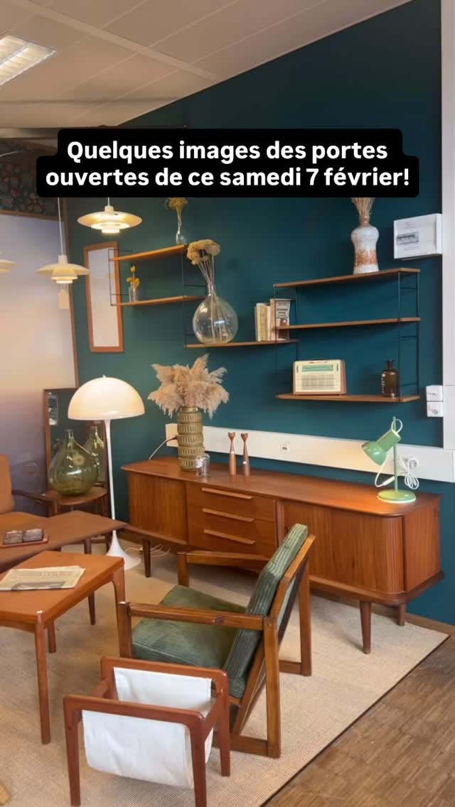 Portes ouvertes de ce samedi 7 février de 10h à 17h, ch. de Verney 2, 1024 Ecublens!
#mobilier #mobiliervintage #decorationinterieur #danishfurniture #mobilierscandinave ’s