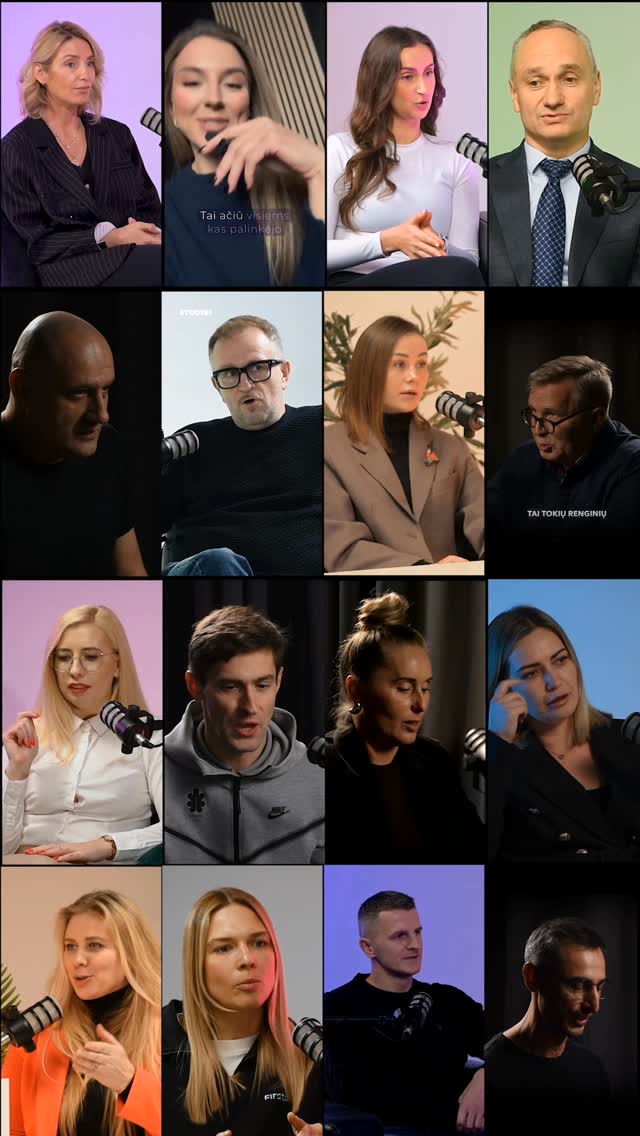 Džiaugiamės, kad prisidedame prie tinklalaidžių (podcast) gimimo Kauno mieste! :)
Norime padėkoti visiems apsilankiusiems ir pasimatavusiems podcast kėdę bei išbandžiusiems mikrofoną. Matėme jūsų įtampą, atodūsį ir šypsenas po filmavimo :)
Geriausia – nelaukti ir pradėti, o kai pabandai, tuomet nebegali atsitraukti :)
Sukaupėme žinių ir žinome receptą, kaip jums padėti sukurti sėkmingą vaizdo turinį, nesirūpinant technika ar aplinka – viskas jau padaryta, reikia tik jūsų užsidegimo :)
Startavome tik 2025 m. rugsėjį ir per pusę metų studijos gyvavimo laiką sukūrėme daugiau nei 100 įvairių projektų:
- tinklalaidžių prodiusavimas ir filmavimas;
- REELS vaizdo įrašų filmavimas mūsų 9x16 cikloramoje;
- įvaizdiniai vaizdo įrašai;
- fotosesijos.
Kviečiame įgyvendinti savo mintis mūsų studijoje, nes jei dar lauksi, kažkas jau spaudžia "REC".
Viskas paruošta. Trūksta tik tavęs:)
@studio101