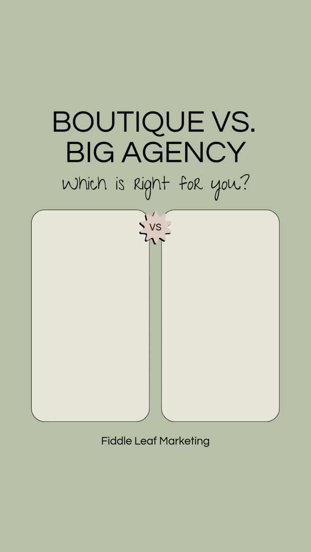 You deserve a partner who knows your business as well as you do. Boutique, by design. 🪴